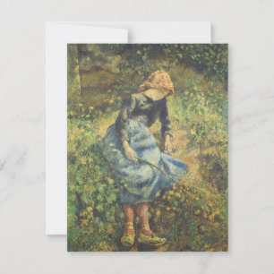 Bergères de Camille Pissarro, Art Vintage