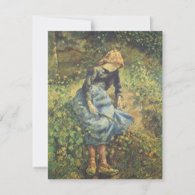 Bergères de Camille Pissarro, Art Vintage (Devant)