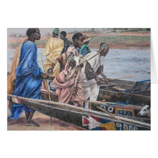 Bergers de bétail de Fulani (Devant horizontal)