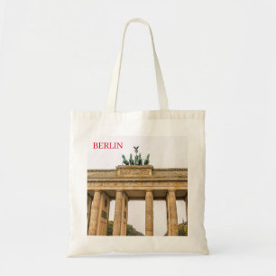 Berlin Porte de Brandebourg Quadriga vue sac fourr