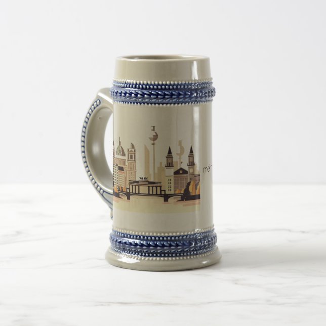 Berlin Skyline Tasse - Heimatliebe Pur (Devant gauche)