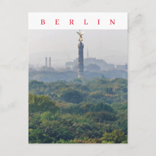 Berlin Tiergarten vue carte postale