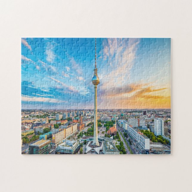 Berliner Fernsehturm Allemagne Jigsaw Puzzle (Horizontal)