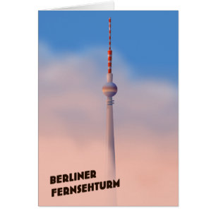 Berliner Fernsehturm, tour de télévision de Berlin