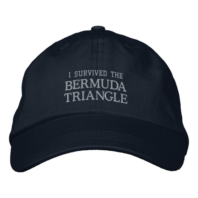 BERMUDA TRIANGLE casquette (neutre) (Devant)