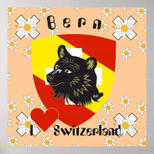 Berne, Berne, Berna, Bärn, Schweiz, Suisse, Poster