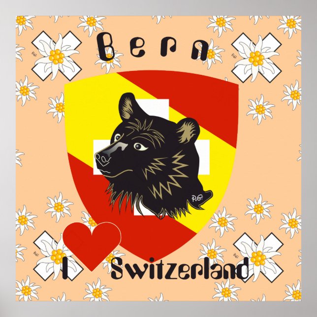 Berne, Berne, Berna, Bärn, Schweiz, Suisse, Poster (Devant)