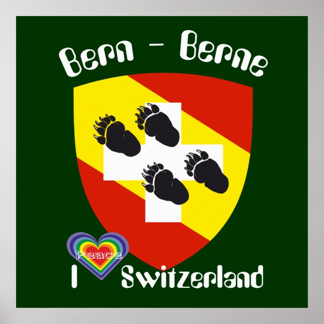 Berne, Berne, Berna, Bärn, Schweiz, Suisse, Poster (Devant)