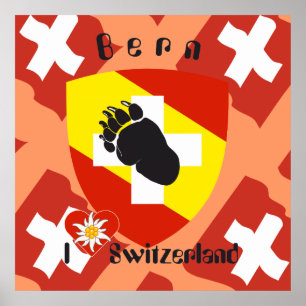 Berne, Berne, Berna, Bärn, Schweiz, Suisse, Poster