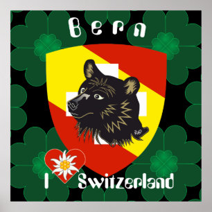 Berne, Berne, Berna, Bärn, Schweiz, Suisse, Poster