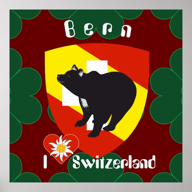 Berne, Berne, Berna, Bärn, Schweiz, Suisse, Poster (Devant)