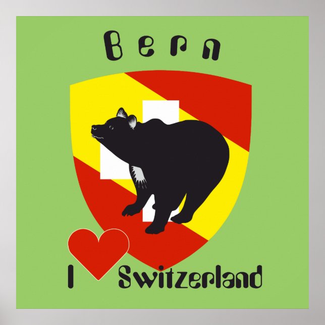 Berne, Berne, Berna, Bärn, Schweiz, Suisse, Poster (Devant)