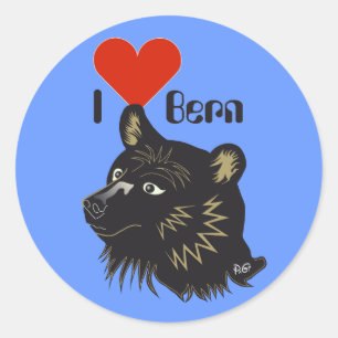 Berne Berne Berna Bärn Suisse Autocollants