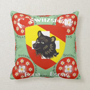 Berne, Berne, Berna, Ours, Suisse, Coussin suisse