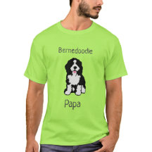 Bernedoodle Papa T-Shirt