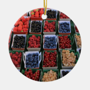 Berries en boîtes ornement de Noël