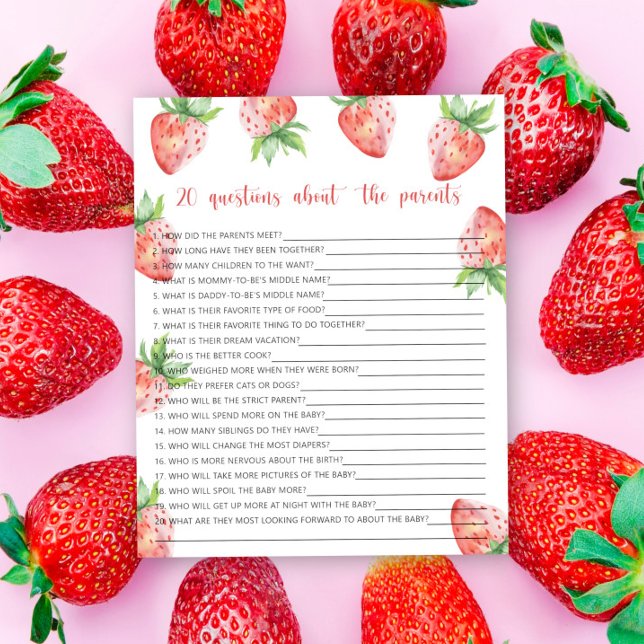 Berries - jeux - 20 questions sur les parents (Créateur téléchargé)