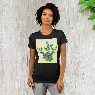 Berries Sur Un T-shirt Femme Plante