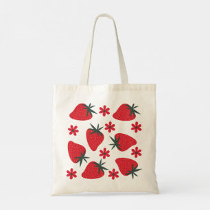 Berry Bloom – Sac fourre-tout floral fraise ludiqu