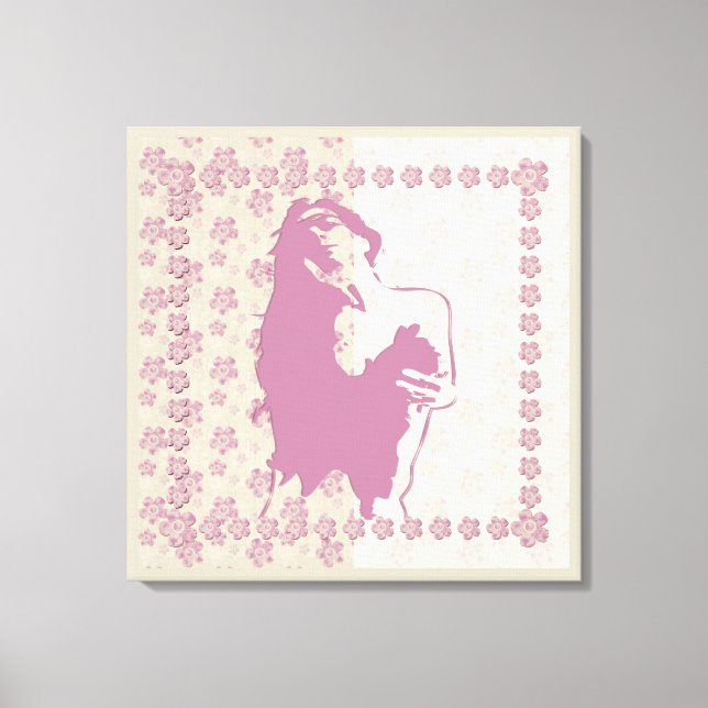 Berry Blossom - Toile Enveloppée (Recto)