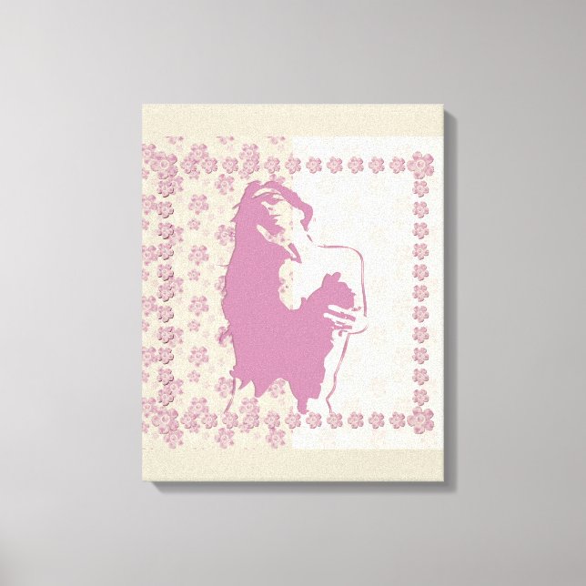 Berry Blossom - Toile Enveloppée (Recto)