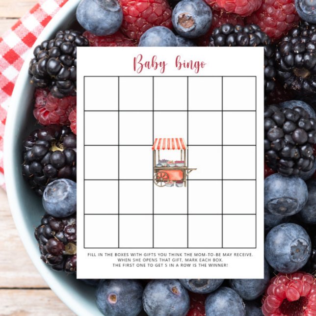 Berry - Jeu de bingo pour baby shower (Créateur téléchargé)