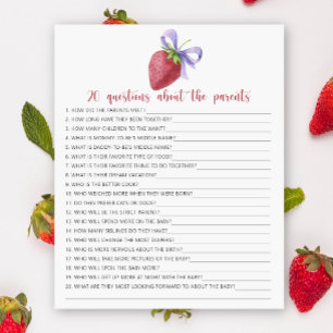 Berry - jeux - 20 questions sur les parents