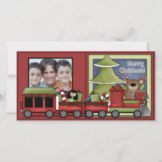 Berry Joyeux Noël Carte photo Modèle