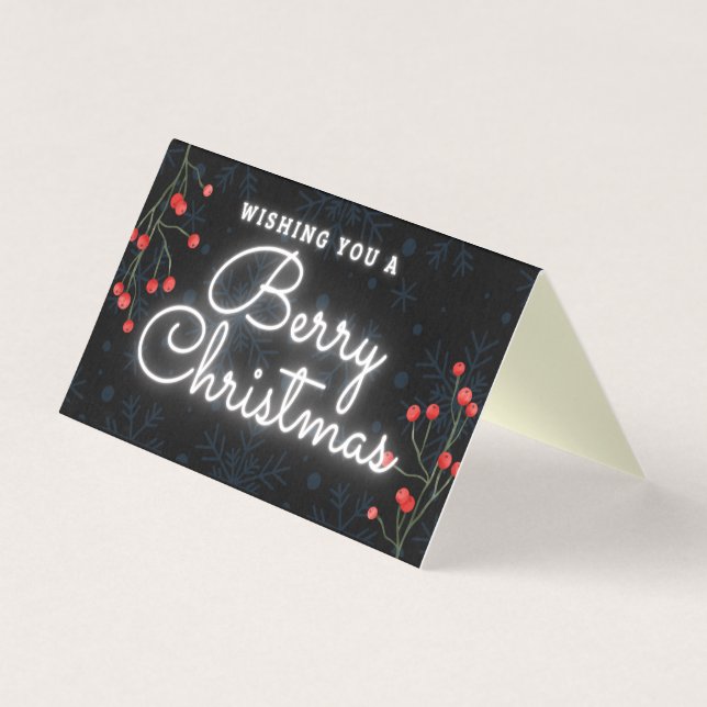 Berry Noël 25 Pack Cartes de Noël (Front)