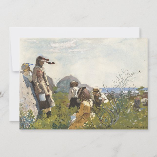 Berry Pickers | Winslow Homer (Devant)