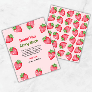Berry Premier anniversaire 1er anniversaire Carte 