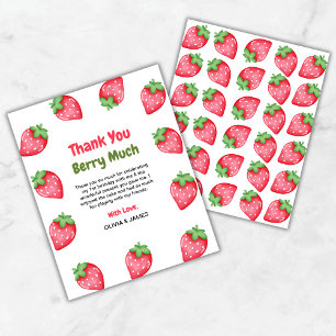 Berry Premier anniversaire 1er anniversaire Carte 