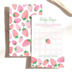 Berry Sweet Baby Baby shower Bingo Jeu