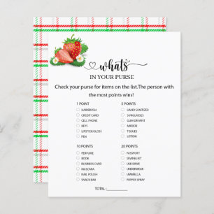 Berry Sweet Qu'est-ce qu'il y a dans votre sac à m