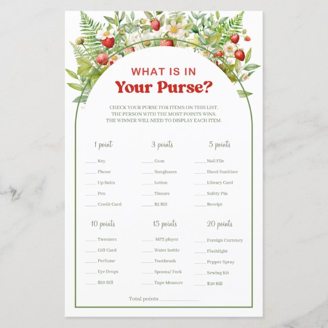 Berry Sweet Strawberry Qu'est-ce qu'il y a dans vo (Devant)