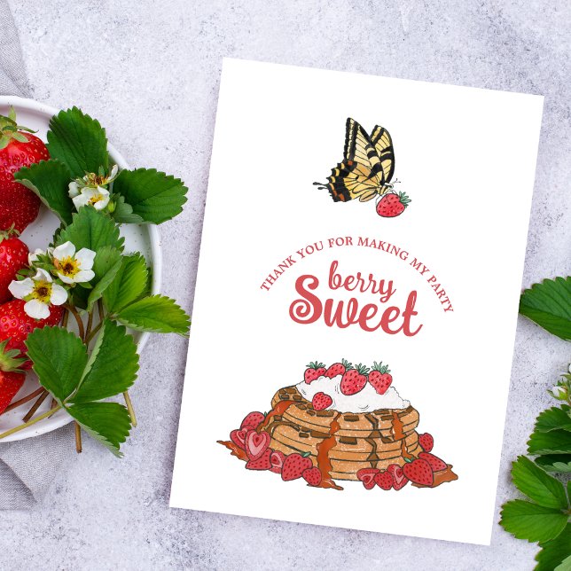 Berry Sweet Waffles Merci d'anniversaire (Créateur téléchargé)