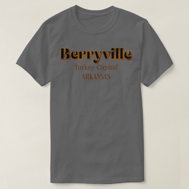 Berryville Turquie Capital TShirt (Design devant)