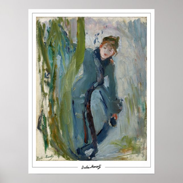 Berthe Morisot Zedign Affiche d'art #17 (Devant)