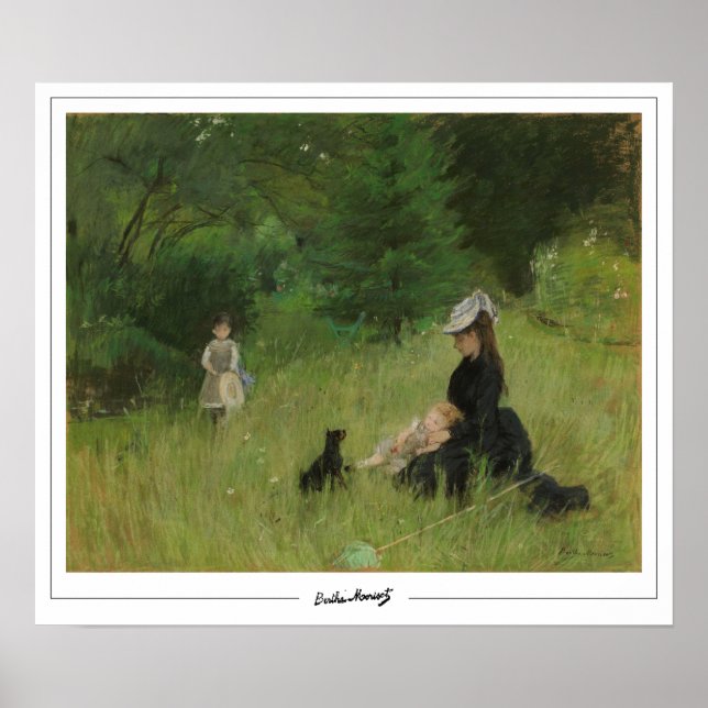 Berthe Morisot Zedign Affiche d'art #204 (Devant)