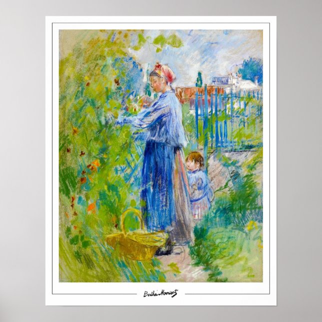 Berthe Morisot Zedign Affiche d'art #310 (Devant)
