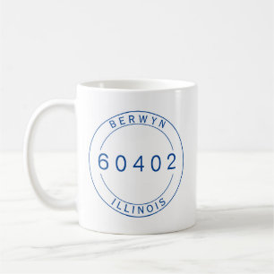 Berwyn, Illinois 60402 Zip Code Mug