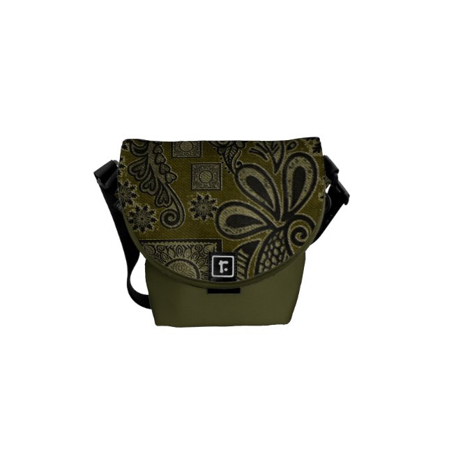 Besace Mini sac messenger zéro à Сумкадорожн.м. /Rickshaw (Devant)