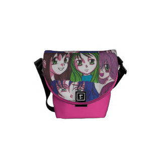 Besace Sac de filles de Manga mini
