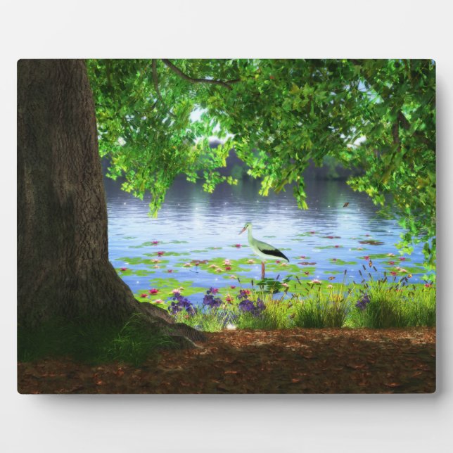 Beside the Still Water Plaque (Devant)