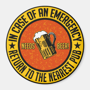 BESOIN DE BIÈRE ! aimant