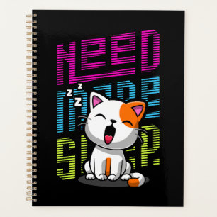 Besoin de plus de sommeil   Funny Cat expression d