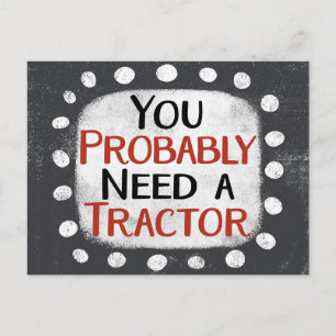 Besoin D'Une Carte Postale Tracteur
