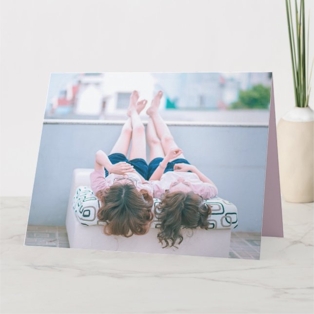 BEST AMIS BESTIE BFF CARTES D'ANNIVERSAIRE POUR EL (Devant)