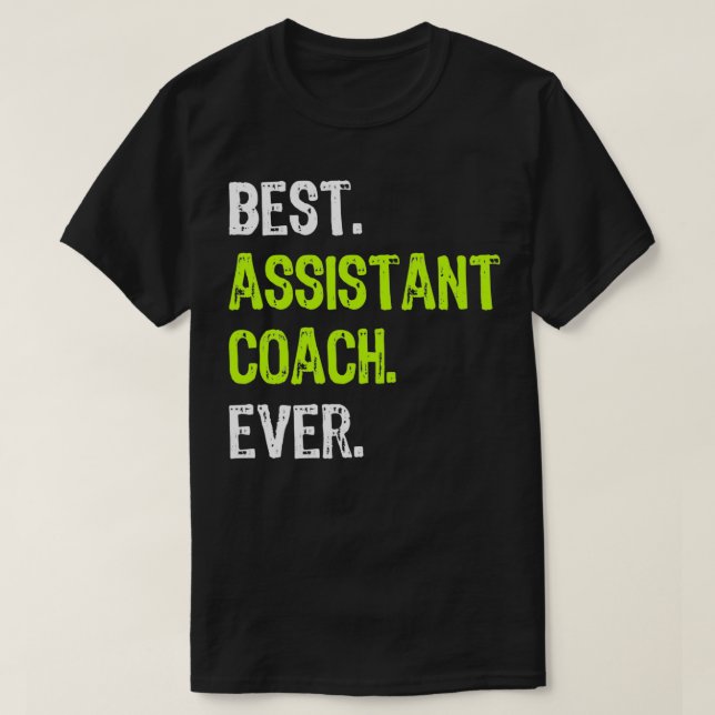 Best ASSISTANT COACH Ever Pullover  (Design devant)