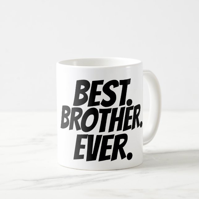 BEST BROTHER JAMAIS Coffee Mugs (Devant droit)